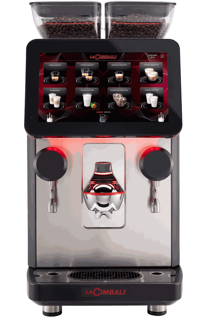 La Cimbali Supera fully automatic coffee machine